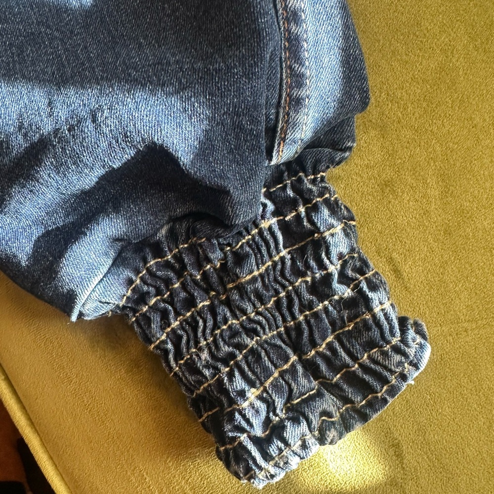 Desigual Blue Women's Jeans with Red Accents - Picture 6 of 8